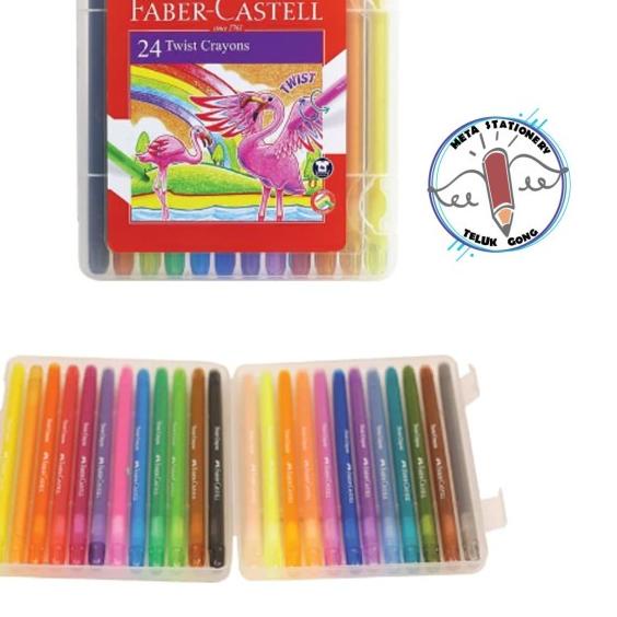 

Twist Crayon Faber Castell isi 24