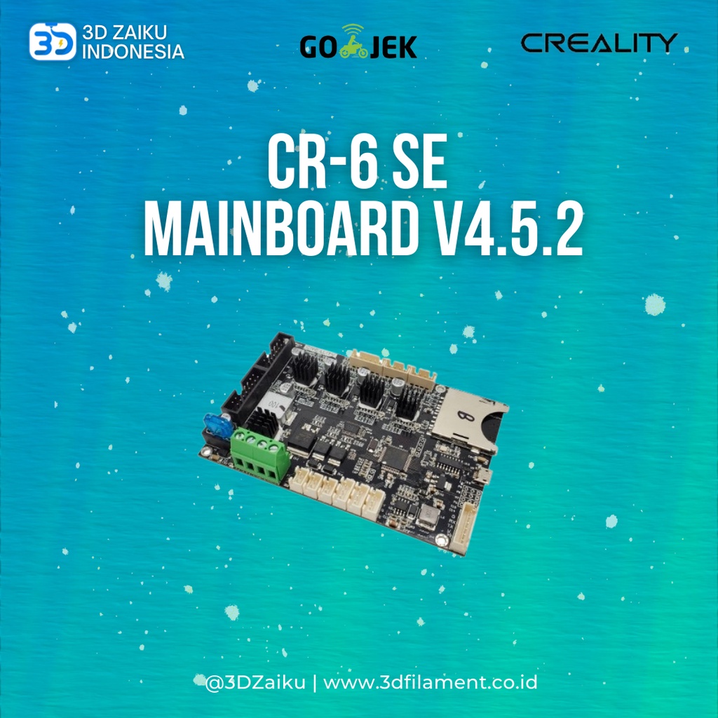 Original Creality CR-6 SE 3D Printer 32 Bit Mainboard V4.5.2