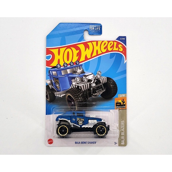 Hot Wheels Baja Bone Shaker Biru Baja Blazers