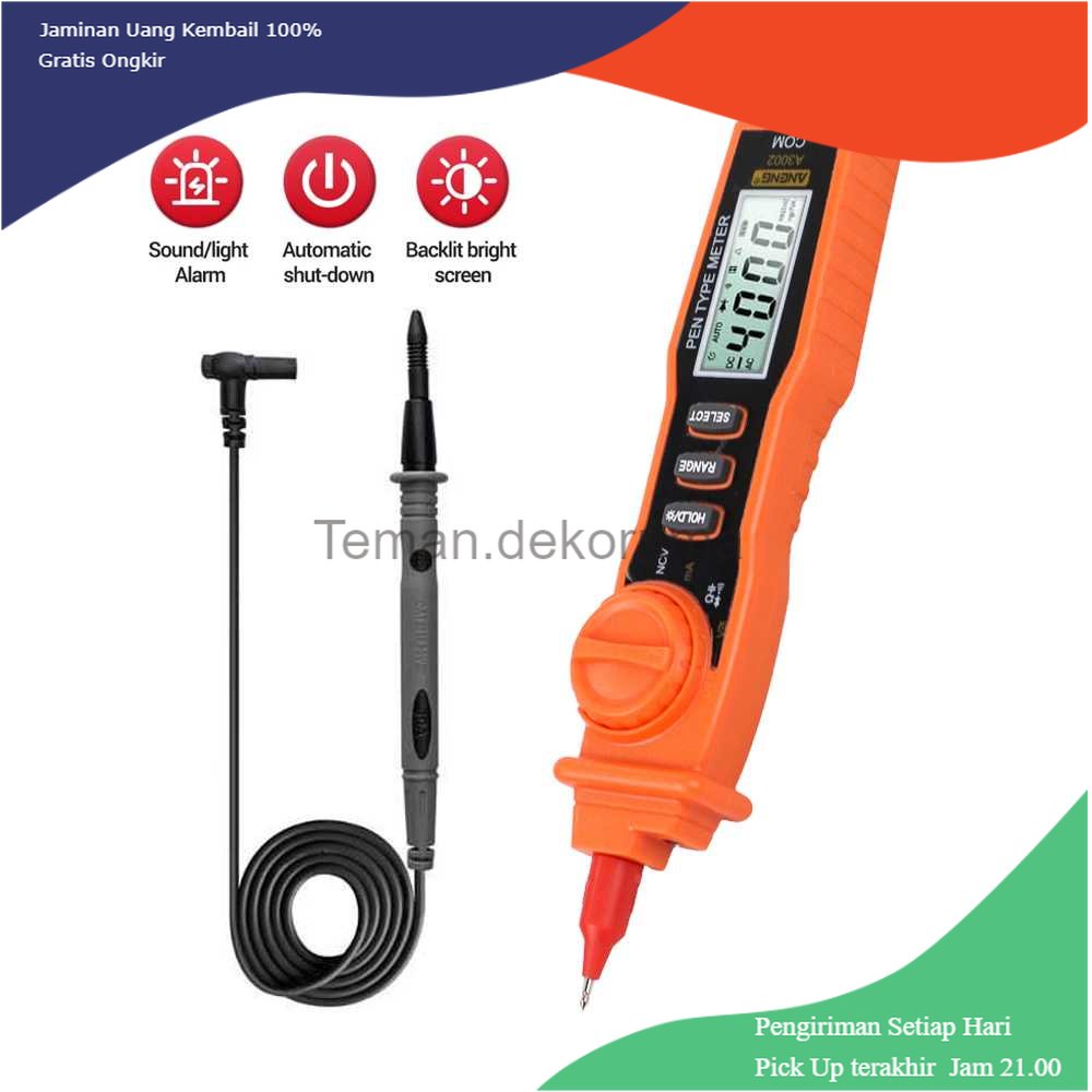 TD - PR2 ANENG Digital Multimeter Voltage Tester Pen - A3002