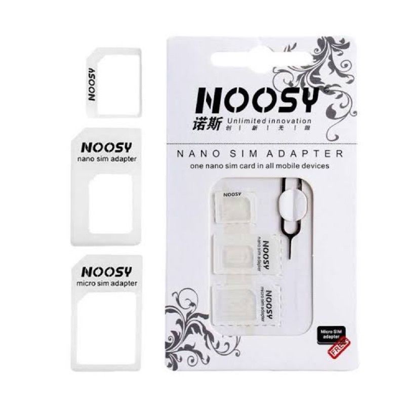 [Barca] NOOSY Adapter Nano SIM card 3 in 1 micro