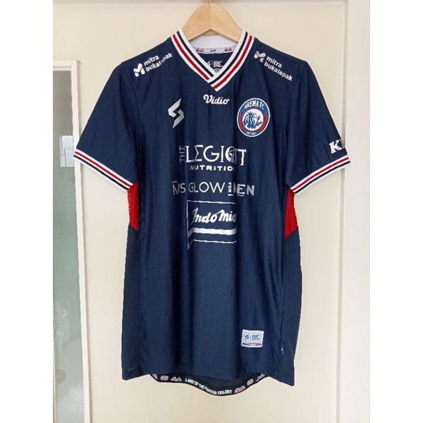 Jersey Arema Home 2022 Authentic Player Issue (M) Original Baju Bola Asli