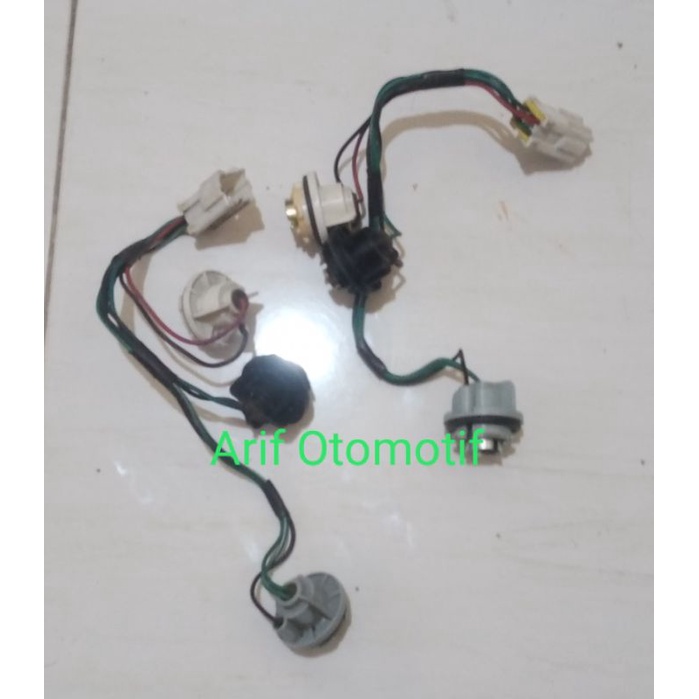 Kabel Soket Socket Stoplamp belakang Mobil kijang Kapsul, LGX, KRISTA