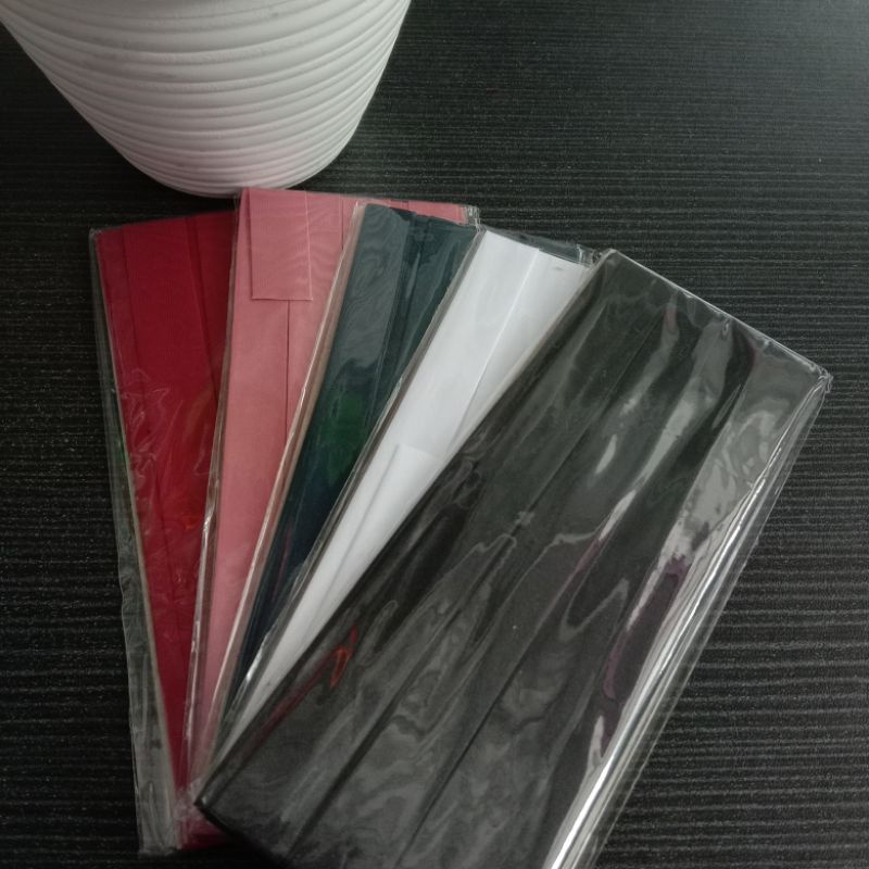 Bisban Satin Polos / Satin Bias Tape / Bisban Satin Tape