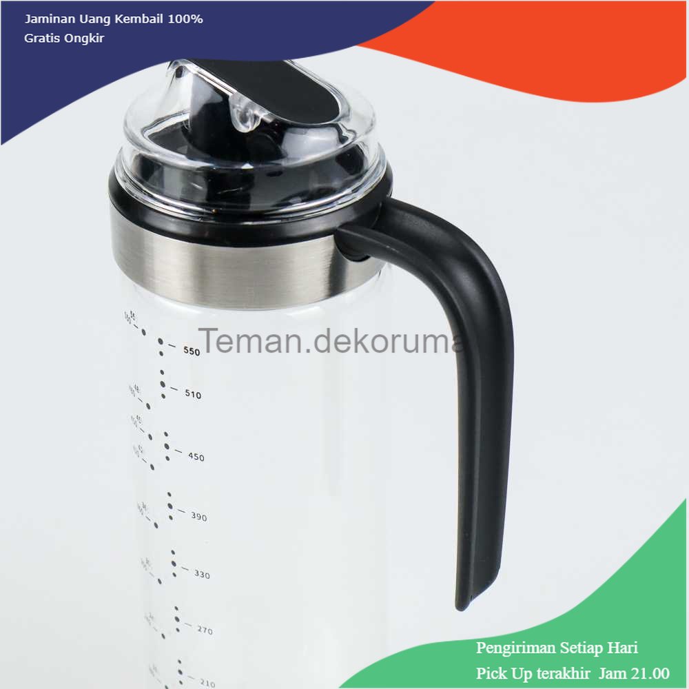 TD -PR AN RUI Botol Minyak Olive Oil Cooking Seasoning Bottle 550ml - YH-033