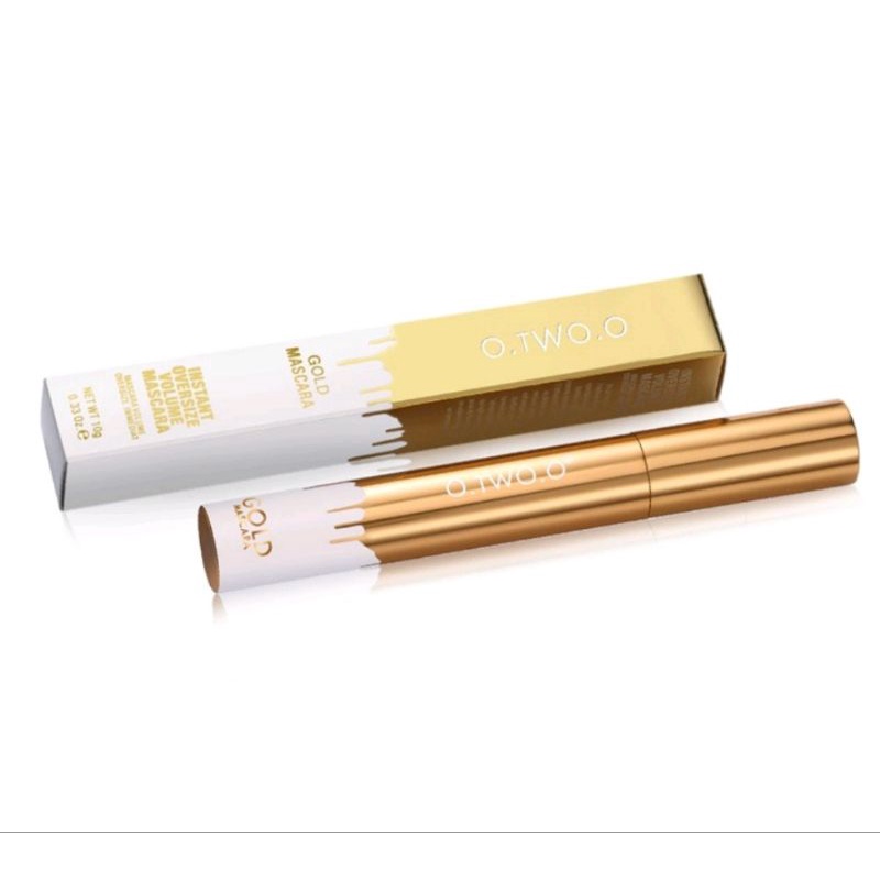 O.TWO.O Gold Mascara Waterproof Long Lasting Curling Eyelash