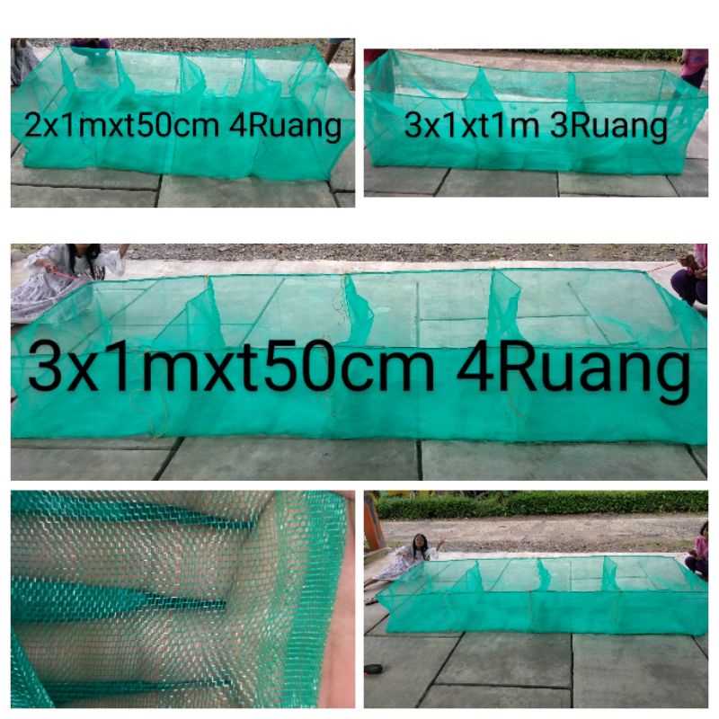 Keramba Ikan kerambah ikan karamba ikan untuk sortir ikan 4 kotak