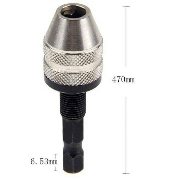 Chuck Kepala Bor Mini Adaptor Bor Keyless Electric Drill