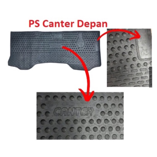 Karpet Kabin Lantai depan mobil Canter Truk Mitsubishi PS Canter hdx Alas kaki Cabin Truck FUSO Colt