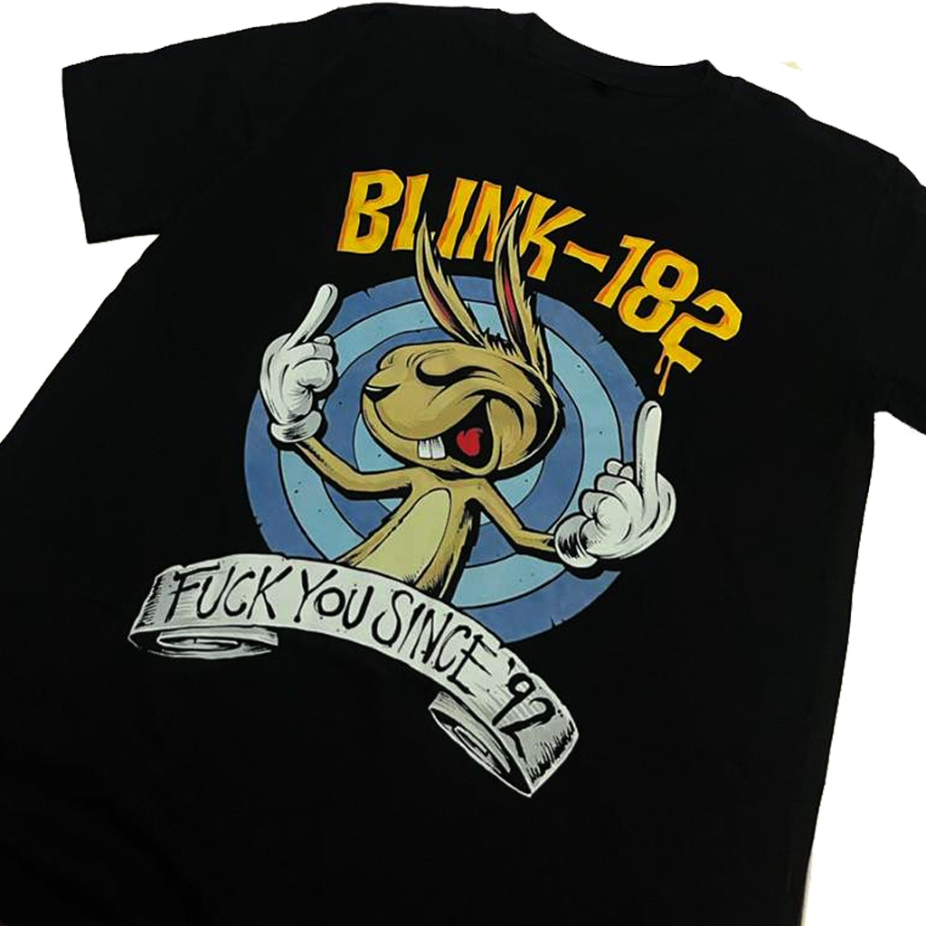 KAOS BLINK 182 PREMIUM T SHIRT BAJU KAOS BAND BLINK-182 MUSIK PUNK ROCK PRIA WANITA ORIGINAL BANDUNG