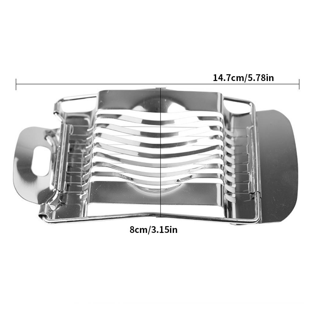 3in1 Egg Slicer Potong Telur Telor Masak Egg Cutter Rumah Tangga Rebus Telur Alat Kreatif Bento Potong Pembentuk Bunga Aksesoris Dapur