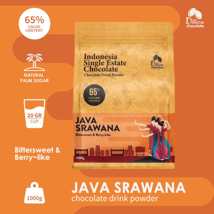

Tokopratiwiw - Dillco Single-Estate Chocolate Java Srawana B2B Series 1 Kilogram