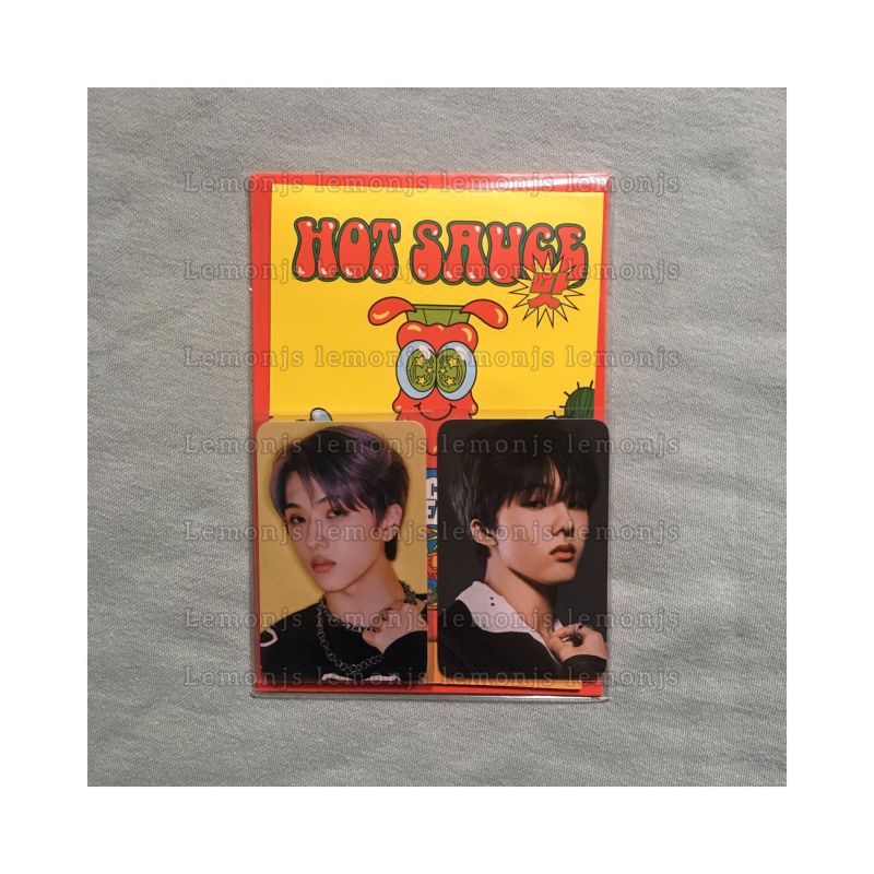 [READY STOCK] PC JISUNG TABLET POUCH + MD HOT SAUCE POP UP JISUNG