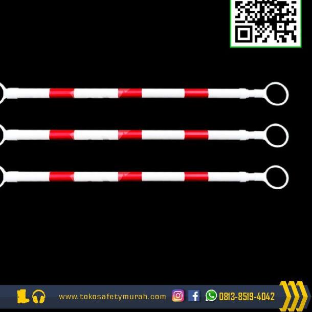 

Retractable Cone Bar / Penghalang jalan - Merah Putih