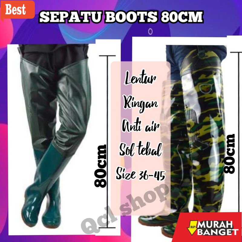 sagara boots BOOT SAWAH/ BOOT PETANI/ SEPATU PETANI PANJANG/ BOOT PETANI PANJANG (80cm)