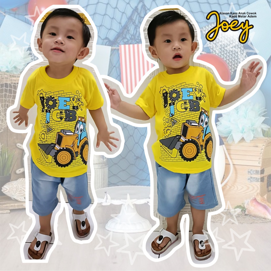 Atasan Kaos Anak Laki-Laki Joey CF Kids