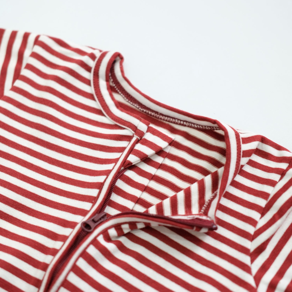 Nice Kids - Stripe Playsuit Baby (Baby Jumper Romper Onesies Bayi Baju Terusan 0-2 Tahun)