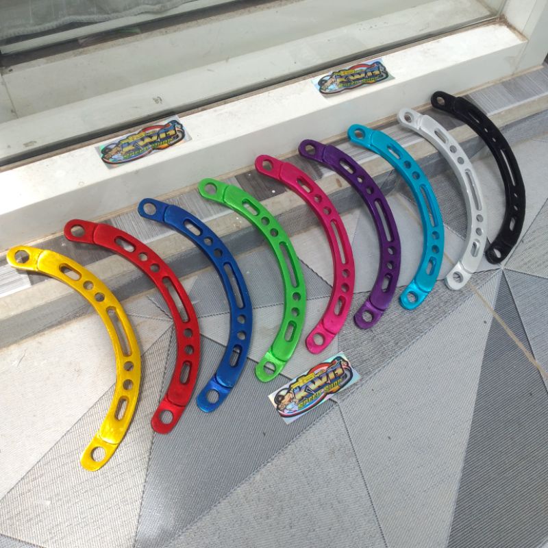 Pangkon C coak panjang 17cm full almunium bahan tebal warna lengap