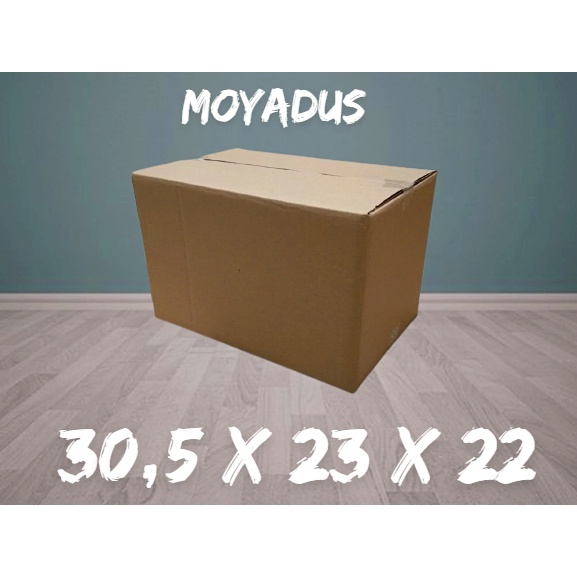 

kardus/karton/box/ uk. 30,5x23x22 untuk packing singelwall polos