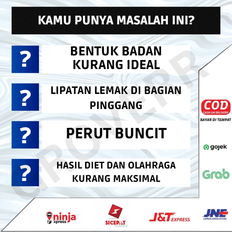 Alat Pengencang Bokong Pantat Paha Pelangsing Pinggang Badan CD Celana Dalam Stagen Corset Korset Infrared Infared Infra Red Slimming Suit Pengecil Perut Buncit Pembakar Lemak Wanita Jumbo Melar Original Korslet Pelangsing Slimming Pants