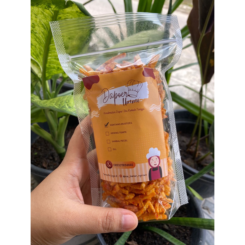 

Kentang Mustofa 100gr, 200gr, dan 500gr