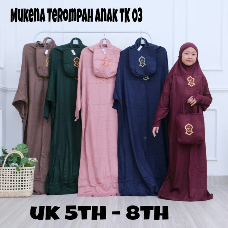 Mukena terusan anak terompah 03