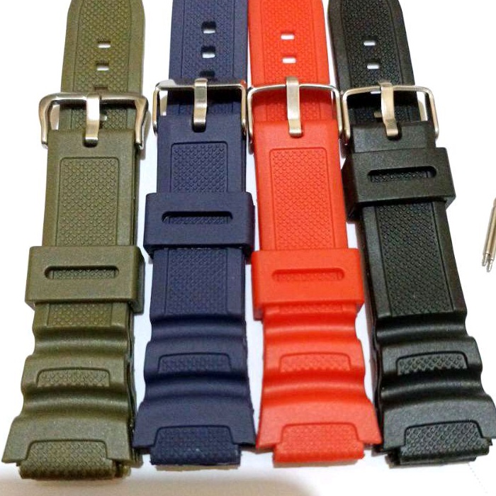 Strap tali jam tangan Casio W219 W219H W-219H W 219H Tali jam Casio General w219h free pen