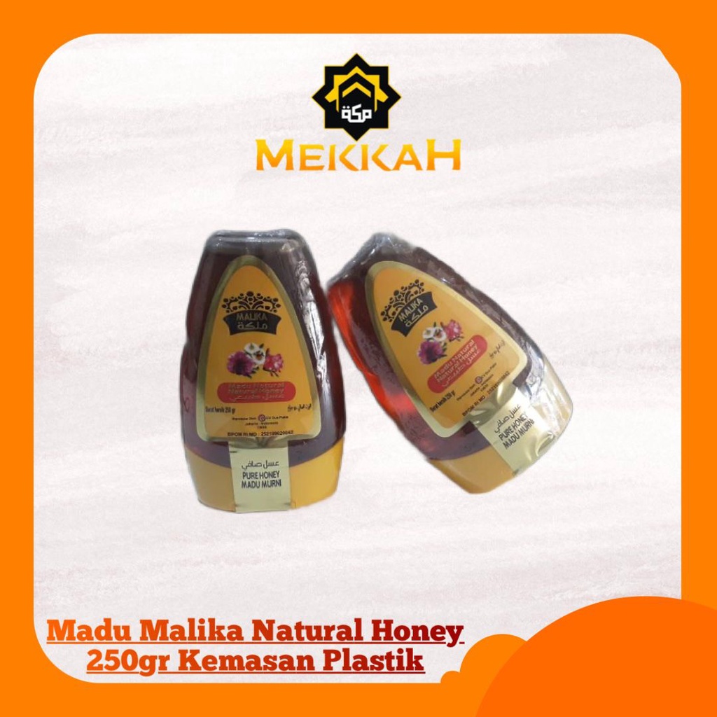 

MADU MALIKA NATURAL HONEY KEMASAN PLASTIK 250 GR / KEMASAN TRAVEL