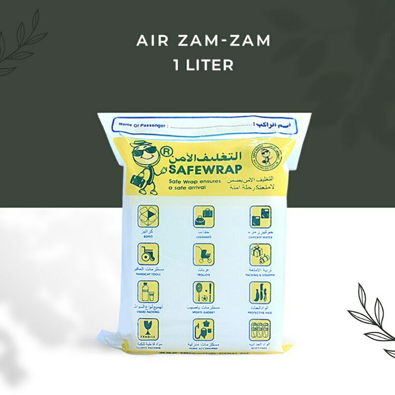 

Asli Air Zamzam 1 Liter Zam Zam