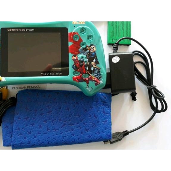 Game PSP Game Boy Game Anak EVERCROSS EG-J880 64bit Sega