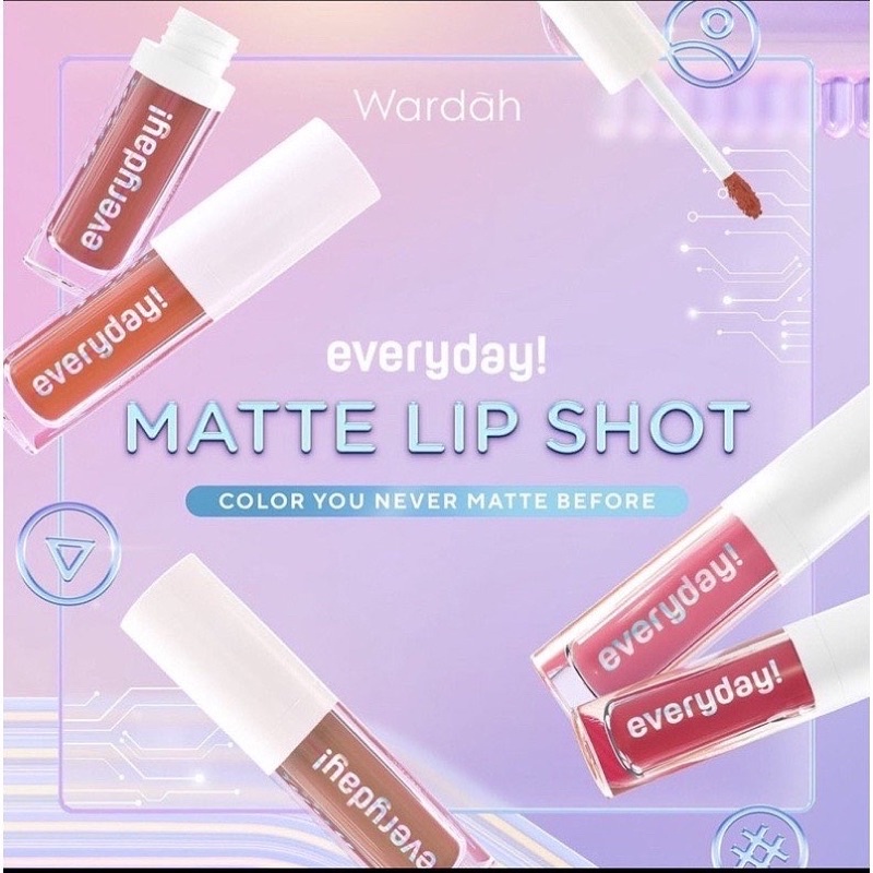 WARDAH EVERYDAY LIP MATTE IN SHOT