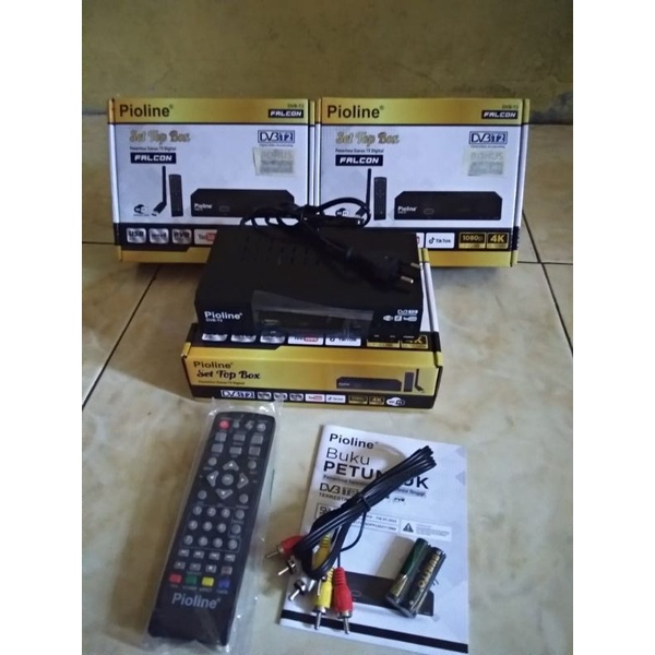 [READY] SET TOP BOX TV Digital Pioline Falcon