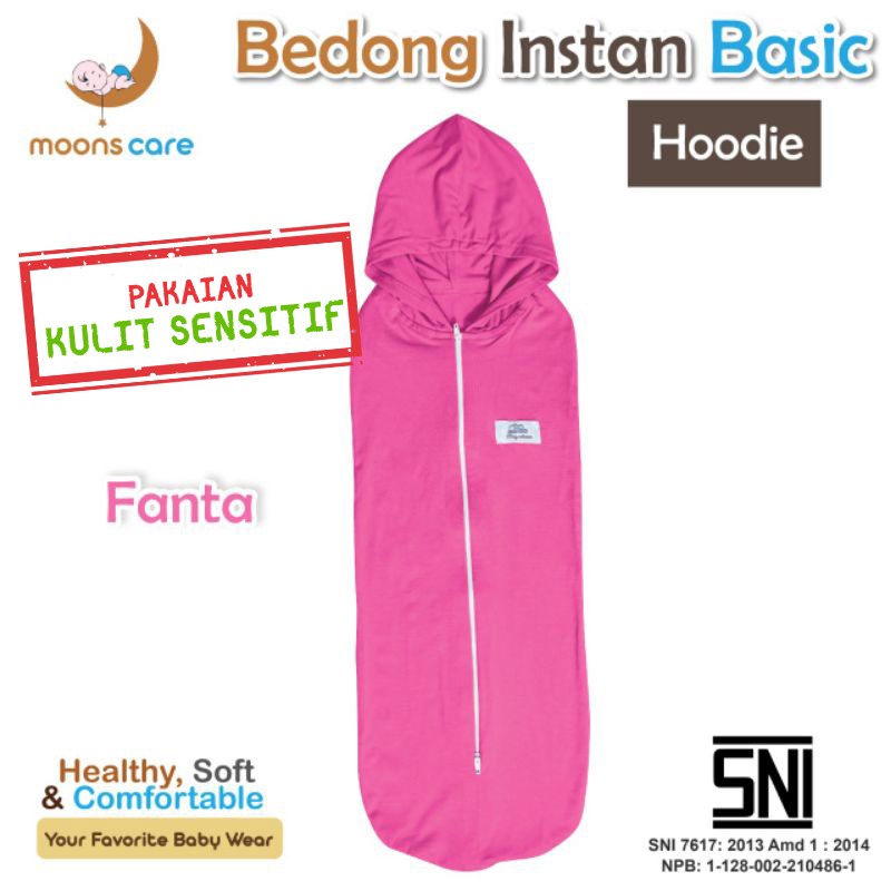 SNI Dita Moonscare kualitas PREMIUM Bedong instan Resleting Topi dita Bedong topi dita bedong