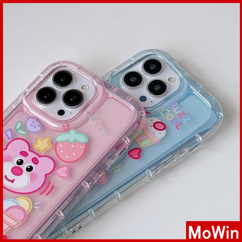 For iPhone 14 Pro Max iPhone Case Thickened TPU Soft Case Clear Case Airbag Shock Resistant Cartoon Cute Compatible For iPhone 13 Pro Max 12 Pro Max 11 Pro Max 7plus XR xs max