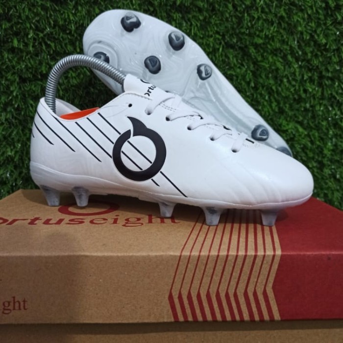 sepatu sepak bola ortuseight insignia anak jr - Putih, 34