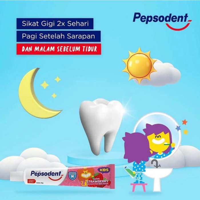 SIKAT GIGI PEPSODENT KIDS EXTRA SOFT/ sikat gigi anak extrasoft kid