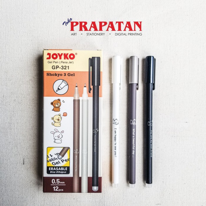 

Joyko Erasable Gel Pen GP-321 / Refill GPR-200 - Gel Pen nandaa