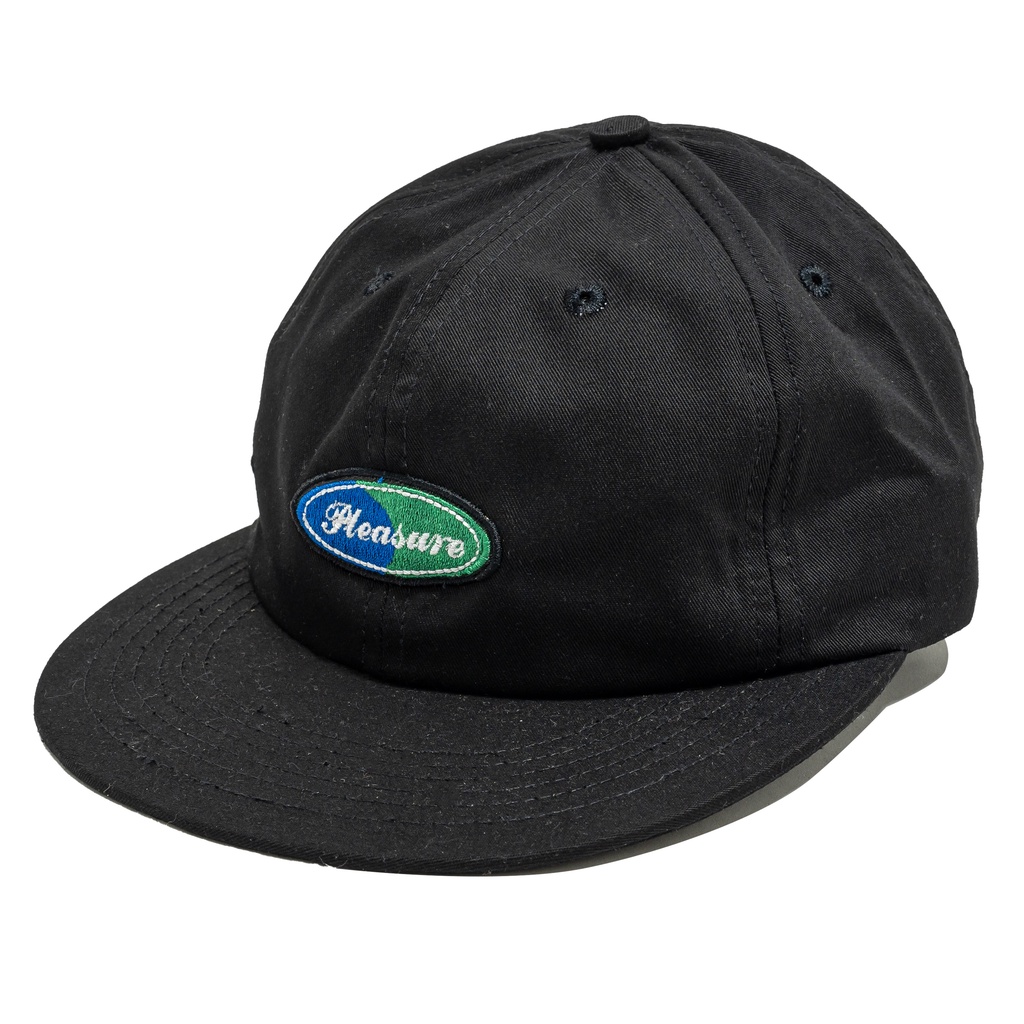 hokidoky / sixpanel / caps / hat / topi - pleasure black