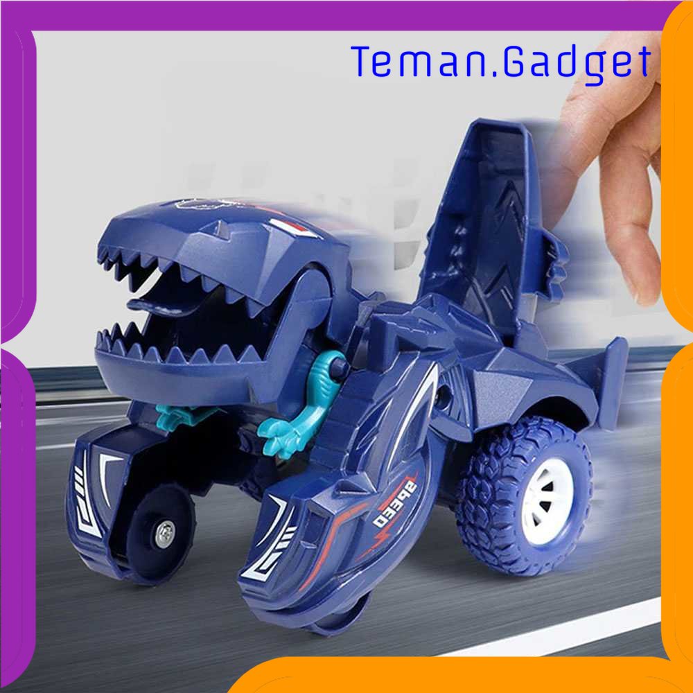 TG-MAN HoneyPo Mainan Mobil Berubah Bentuk Transforming Dinosaur Car - DC712