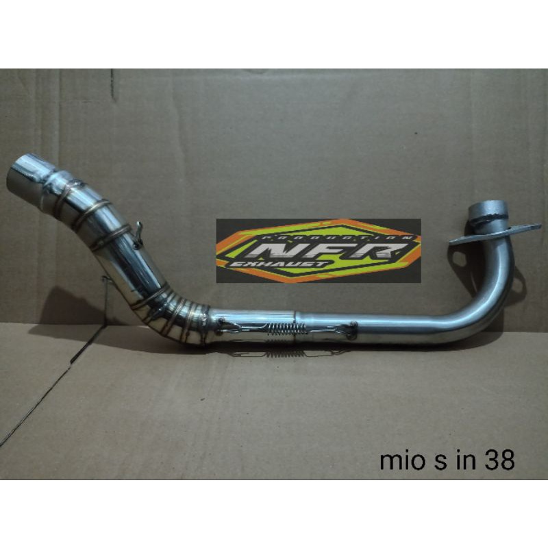 Leheran knalpot racing mio s / mio lama inlet 38 mm