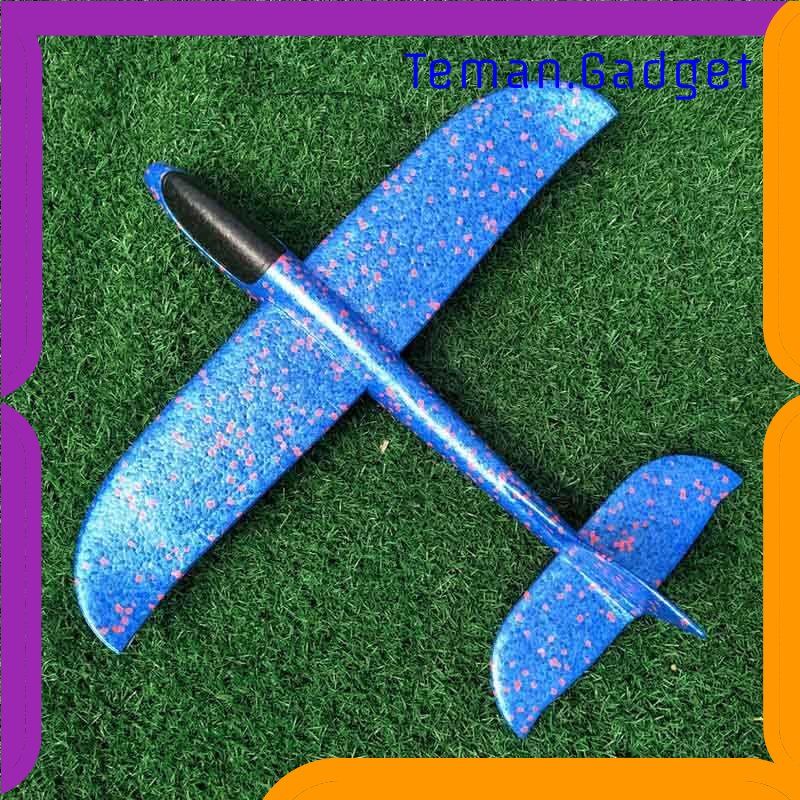 TG-MAN GOROCK Mainan Pesawat DIY Hand Throw Foam Aeroplane Flying Glider - TY0310