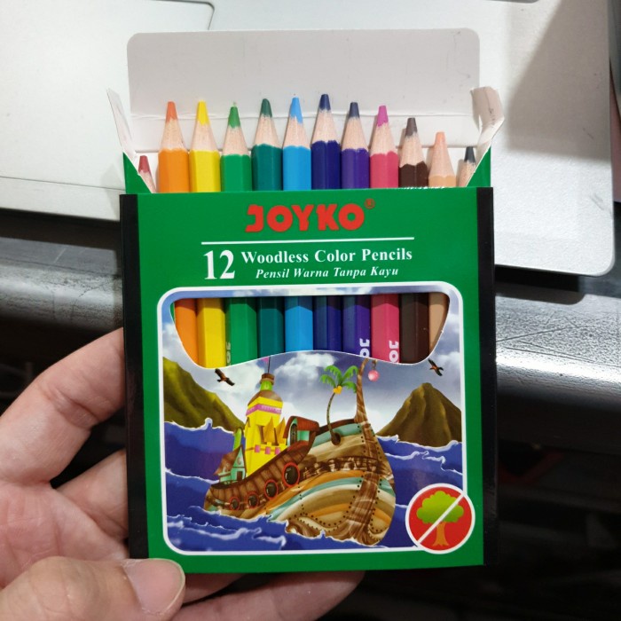 

Pensil Warna Joyko Cp-107 12 w Pendek