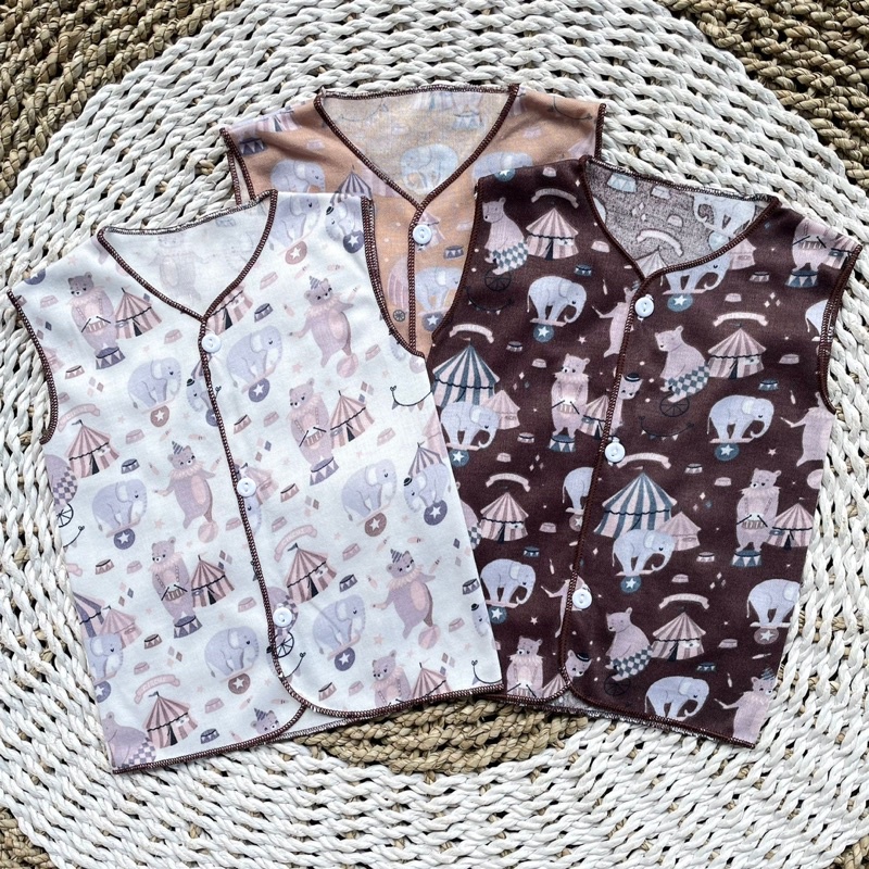 3 PCS Baju Bayi Baju Bayi Baru Lahir Baju Bayi Newborn Hampers Bayi Gift baju bayi kutung Lahiran Bayi Atasan Baju Bayi DNW BABY