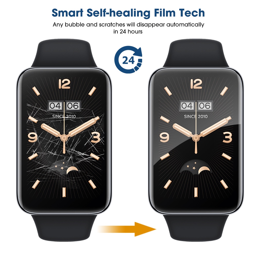 Pelindung Layar Hydrogel Anti Air / Kotor Untuk Xiaomi Bracelet 7 Pro