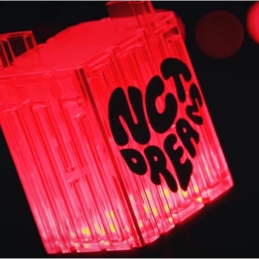 N C T DREAM 127 LOGO LIGHTSTICK DECO STICKER REFLECTIVE HOLOGRAM (initial name neobong nama inisial reflektif)