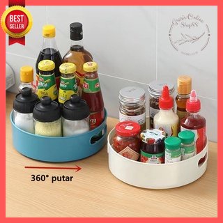 GOS A310- Wadah Penyimpanan Putar, Rak Bumbu Rak Kosmetik Keranjang Buah Storage Box