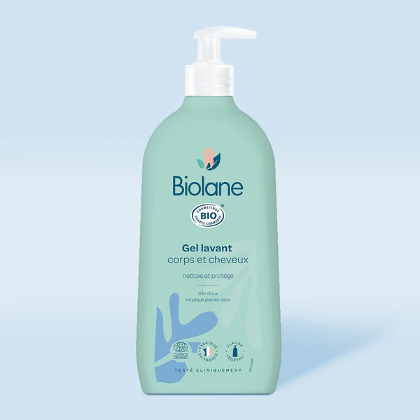 Biolane Organic 2in1 Body and Hair Cleanser 500ml