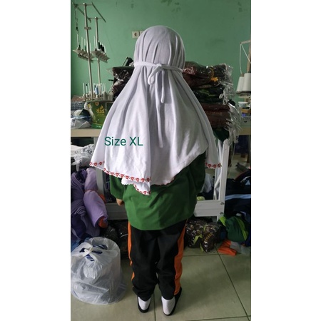 Jilbab sekolah SD dan MI Jilbab Sekolah Anak Jilbab putih seragam sekolah