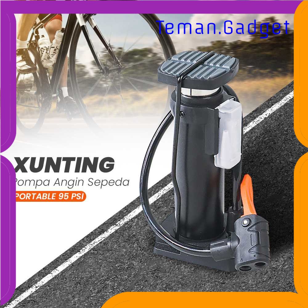 TG-SPD XUNTING Pompa Angin Sepeda Serbaguna Portable Pump 95 Psi - XT405