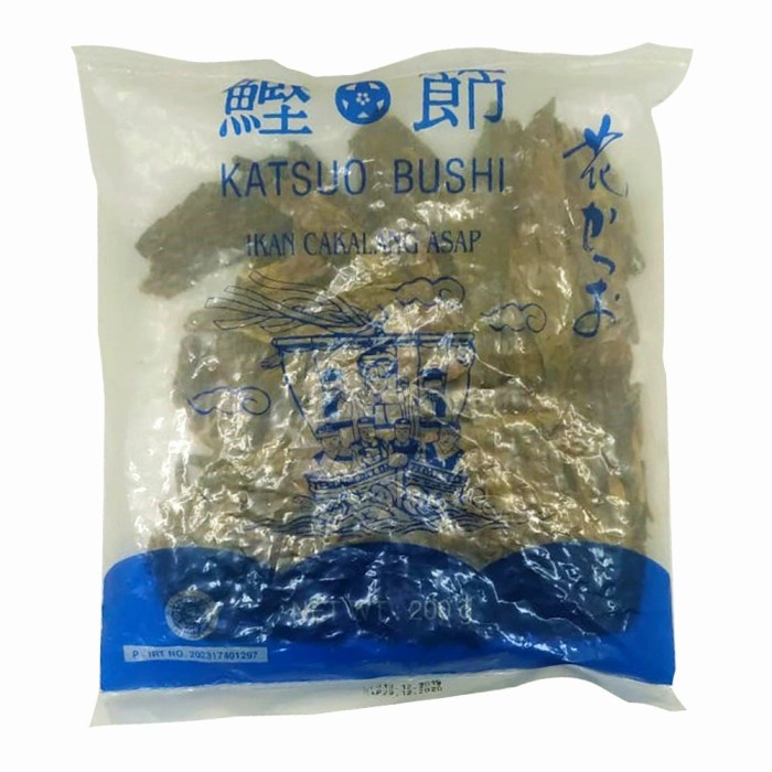 

Katsuobushi Thick Cut Bonito 200gr HALAL / Ikan Cakalang Asap KASAR